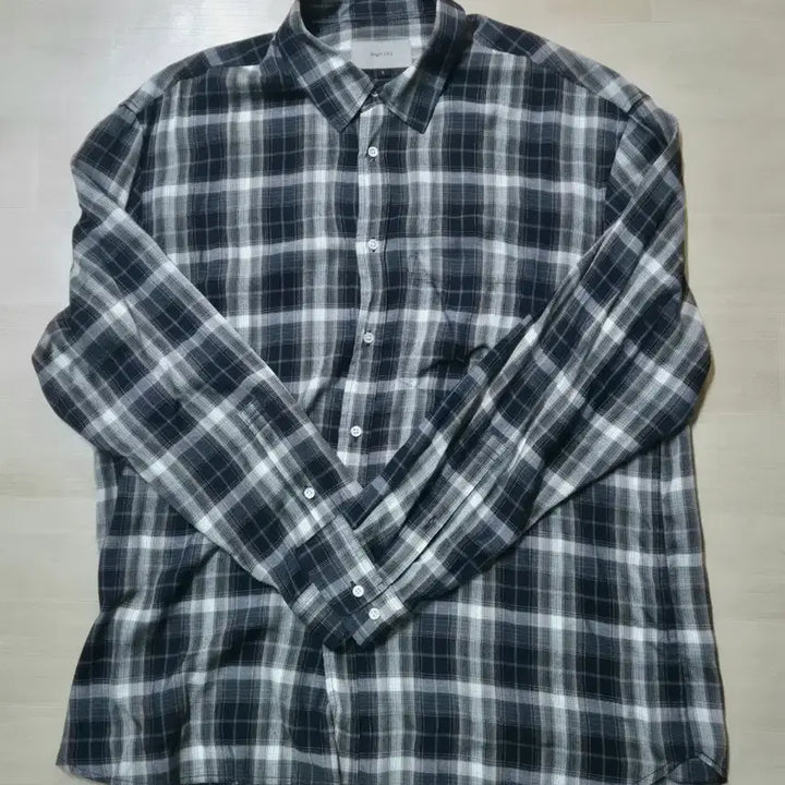 [BUNJANG] Begin202 Rayon Ombre Check Shirt / 비긴202 레이온 옴브레 체크 셔츠