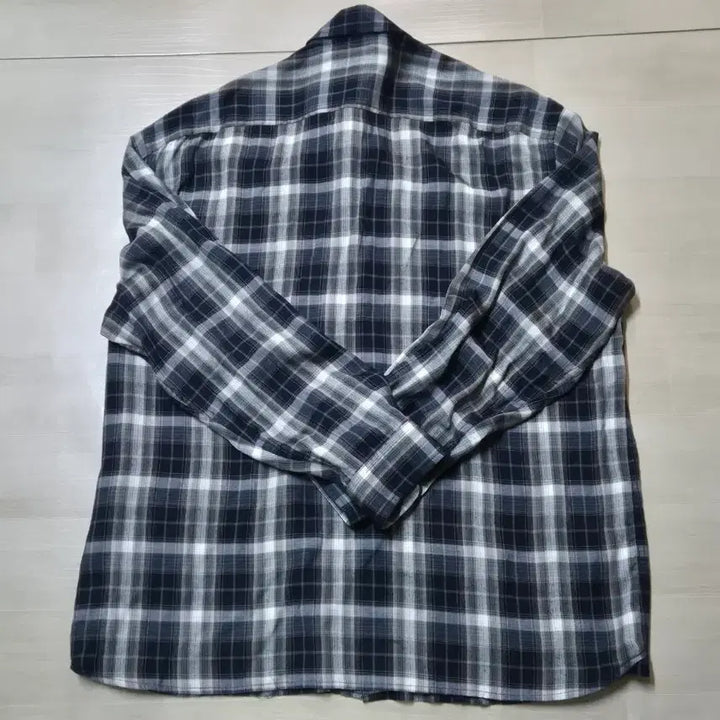 [BUNJANG] Begin202 Rayon Ombre Check Shirt / 비긴202 레이온 옴브레 체크 셔츠