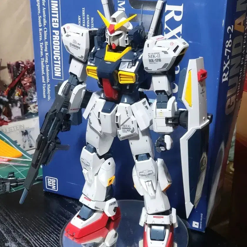 [BUNJANG] Bandai Gundam Mark II AEUG Model Kit / 반다이 PG 건담 마크2 에우고 + 델피데칼 완성품 팝니다