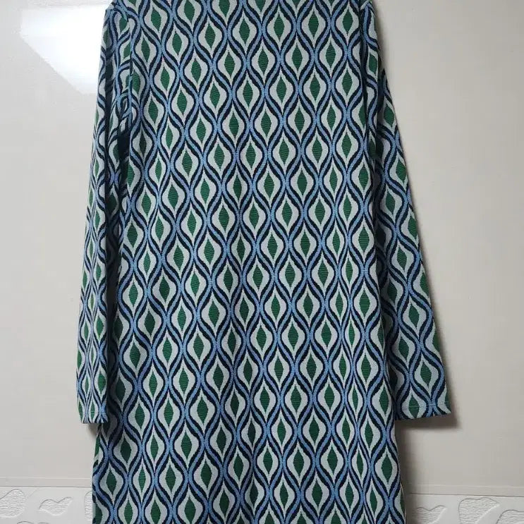 [BUNJANG] ZARA Jacquard Geometric Pattern Mini Dress / ZARA 자라 자카드 기하학 명품패턴 미니 원피스 M