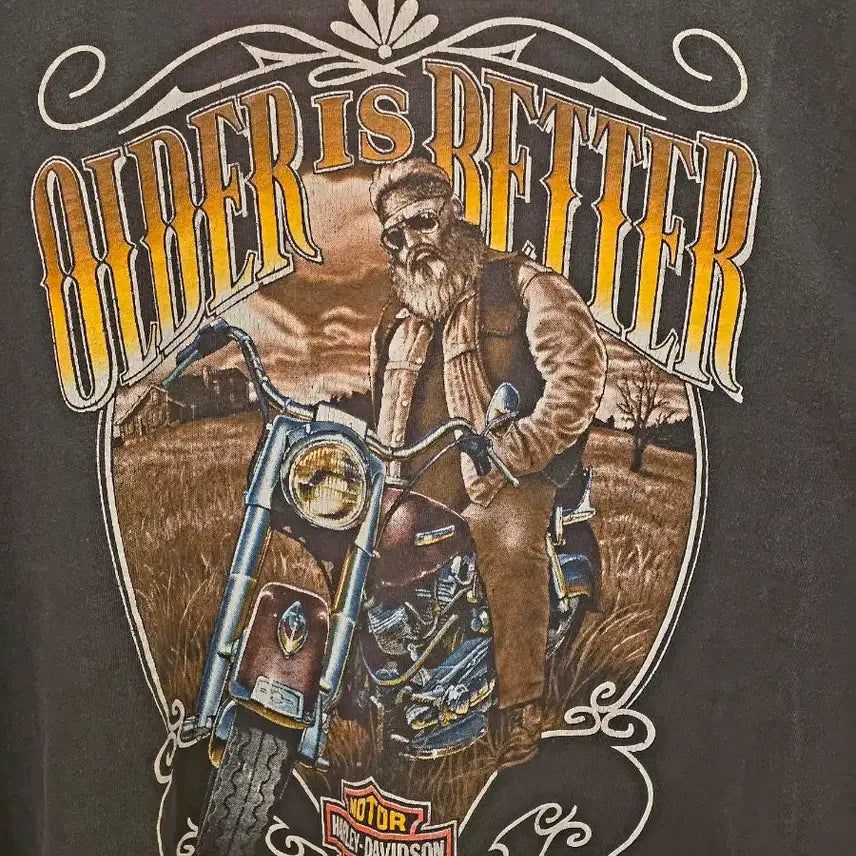 [BUNJANG] Harley-Davidson Older Is Better Vintage T-Shirt / 1990 Harley-Davidson OLDER IS BETTER