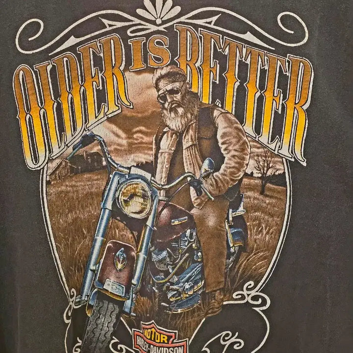 [BUNJANG] Harley-Davidson Older Is Better Vintage T-Shirt / 1990 Harley-Davidson OLDER IS BETTER