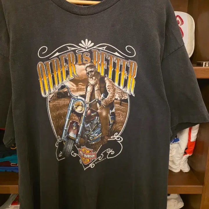 [BUNJANG] Harley-Davidson Older Is Better Vintage T-Shirt / 1990 Harley-Davidson OLDER IS BETTER