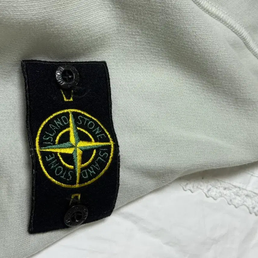 [BUNJANG] Stone Island Half-Zip Sweatshirt / 스톤아일랜드 하프집업 맨투맨