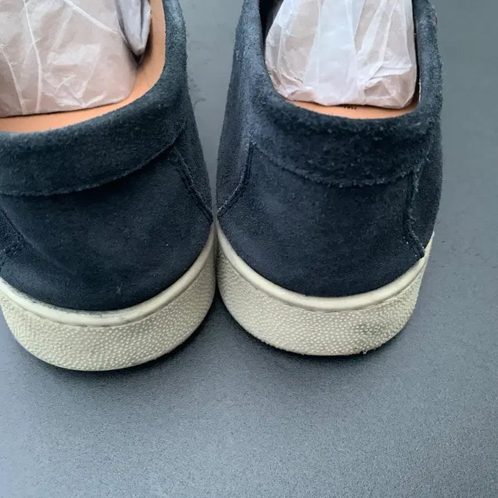 [BUNJANG] ST Dupont Suede Slip-on Sneakers (255) / ST듀퐁 스니커즈 스웨이드 슬립온(255)