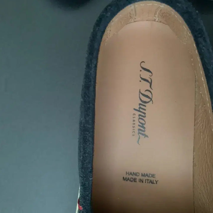 [BUNJANG] ST Dupont Suede Slip-on Sneakers (255) / ST듀퐁 스니커즈 스웨이드 슬립온(255)