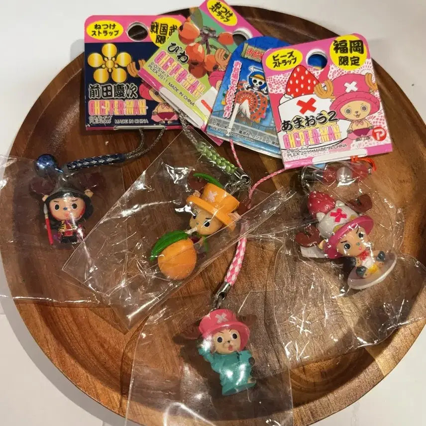 [BUNJANG] One Piece Chopper Strap Bundle Set / 고전문구 원피스 쵸파 스트랩 일괄