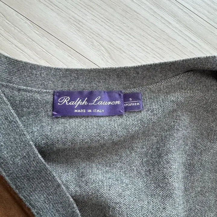 [BUNJANG] Ralph Lauren Purple Label Suede Cardigan / 랄프로렌 퍼플라벨 스웨이드 가디건