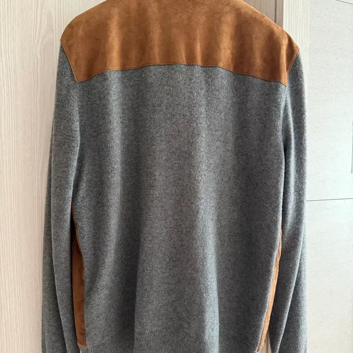 [BUNJANG] Ralph Lauren Purple Label Suede Cardigan / 랄프로렌 퍼플라벨 스웨이드 가디건