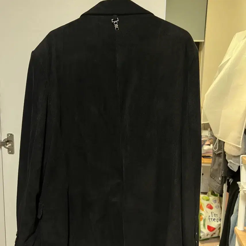 [BUNJANG] OIOI Black Suede Jacket / OIOI collection블랙 스웨이드 자켓