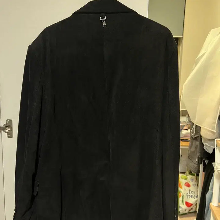 [BUNJANG] OIOI Black Suede Jacket / OIOI collection블랙 스웨이드 자켓
