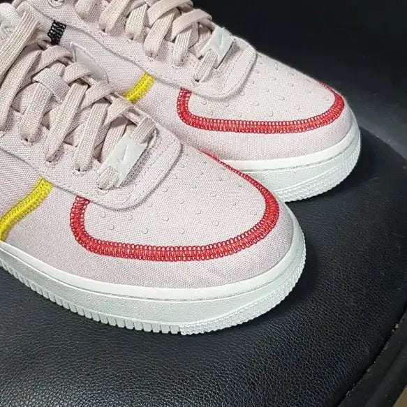 [BUNJANG] Nike Air Force 1 Pink Stitch / 나이키 에어포스1 핑크 스티치 포인트 245