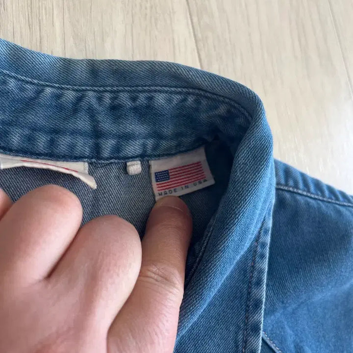 [BUNJANG] 리바이스빈티지클로딩 lvc 오렌지탭 USA 반팔셔츠 L사이즈 / 리바이스빈티지클로딩 lvc 오렌지탭 USA 반팔셔츠 L사이즈