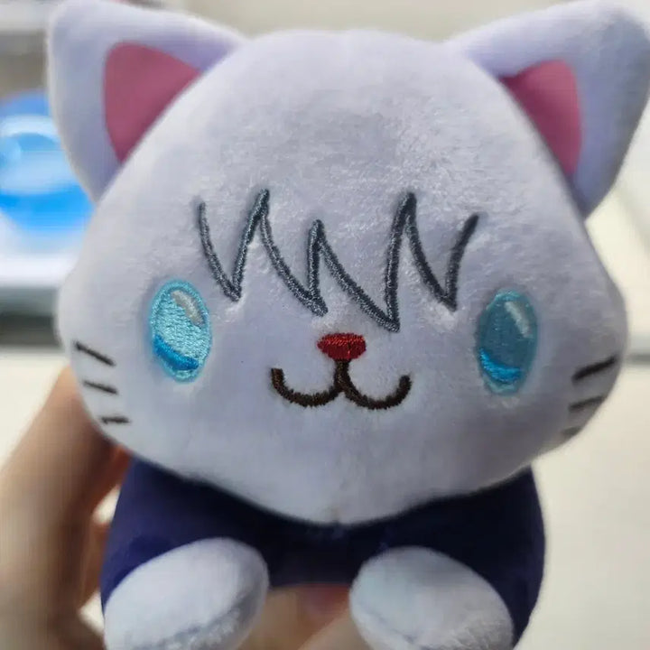 [BUNJANG] Jujutsu Kaisen Gojo Satoru Neko Plush / 주술회전 고죠사토루 네코누이