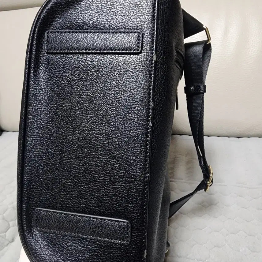 [SOLD OUT] 정품 피에르가르뎅 블랙 백팩 여성 가죽 가방 검정색