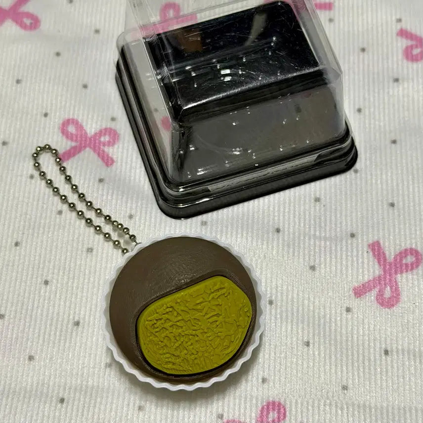 [BUNJANG] Ddojonkku Keycap Keyring Clicker / 새상품 두쫀쿠 키캡 키링 클리커 클릭커 딸각이