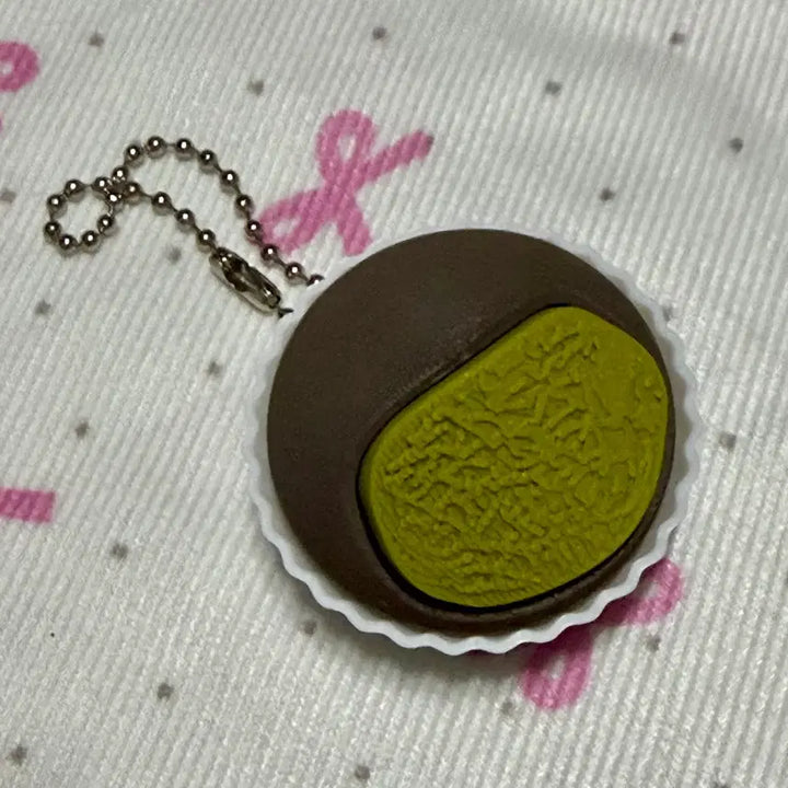 [BUNJANG] Ddojonkku Keycap Keyring Clicker / 새상품 두쫀쿠 키캡 키링 클리커 클릭커 딸각이