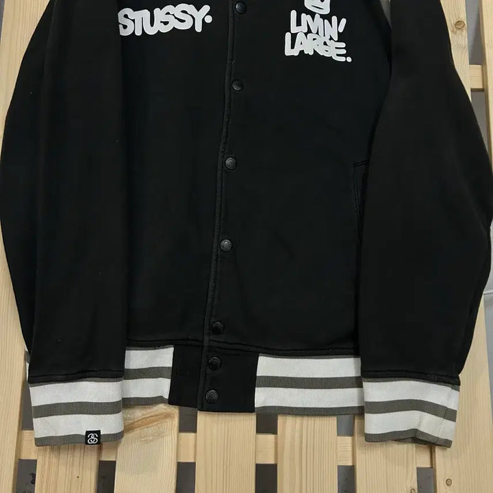 [BUNJANG] (XL) 스투시 블랙 스타디움 자켓 / (XL) 스투시 블랙 스타디움 자켓