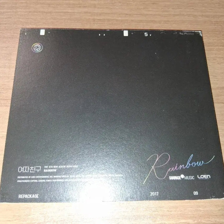 [BUNJANG] GFRIEND Rainbow Summer Rain Album / 여자친구 rainbow  여름비 앨범