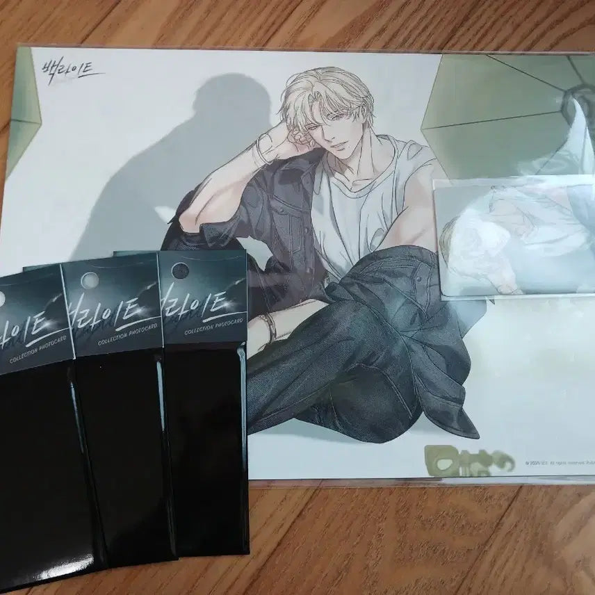 [BUNJANG] LIGHTSUM Han Chowon Poster + Collection Photocards Bundle Set / 백라이트 한서인 포스터 + 미개봉 컬포 포토카드 3세트 원가 양도