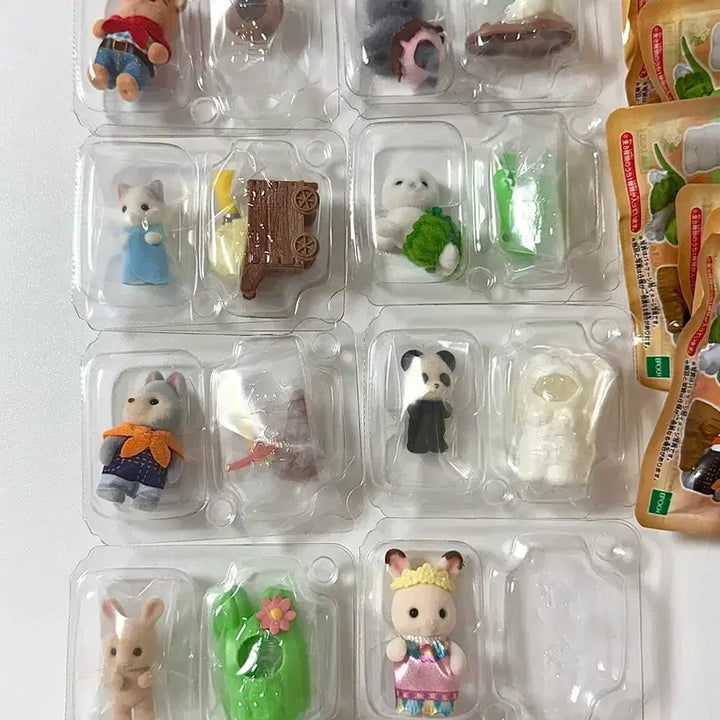 [SOLD OUT] 반택포)실바니안 어드벤처 블라인드백 호랑이 포함 8종 풀세트 미개봉