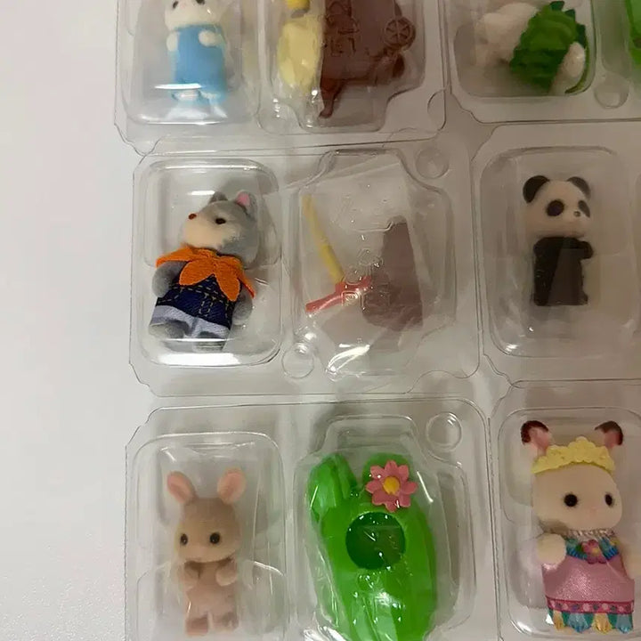 [SOLD OUT] 반택포)실바니안 어드벤처 블라인드백 호랑이 포함 8종 풀세트 미개봉