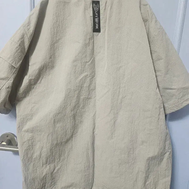 [SOLD OUT] 라이프워크 강아지 반팔 티셔츠 베이지