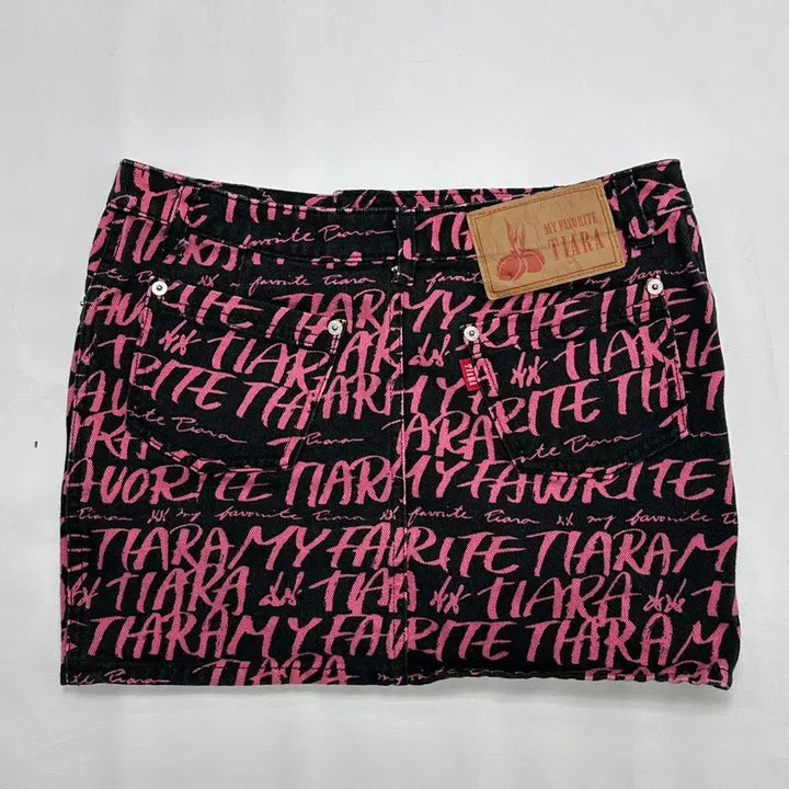 [BUNJANG] Vintage Y2K Harajuku Hime Mini Skirt Set / 일본빈티지 팝갸루 핫핑크 Y2K 하라주쿠 히메 프린팅 미니스커트 코디세트
