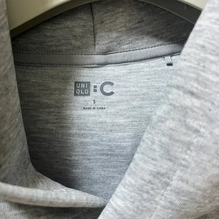 [BUNJANG] Uniqlo Sweat Oversized Full-Parka Hoodie Gray S Size / 유니클로 스웨트오버사이즈풀파카 후드티 그레이 s사이즈