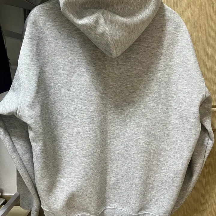 [BUNJANG] Uniqlo Sweat Oversized Full-Parka Hoodie Gray S Size / 유니클로 스웨트오버사이즈풀파카 후드티 그레이 s사이즈