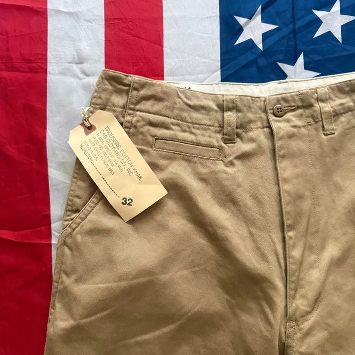 [BUNJANG] 90s Cap Clothing Chino Officer Shorts / [32] 90s 캡클로딩 치노 오피서 반바지