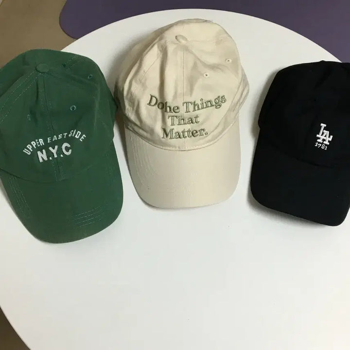 [SOLD OUT] 볼캡 3종 (블랙/아이보리/그린-판매완)