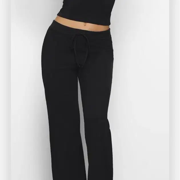[BUNJANG] SKIMS Cotton Jersey Straight Leg Pants / 스킴스 코튼 저지 스트레이트 레그 팬츠