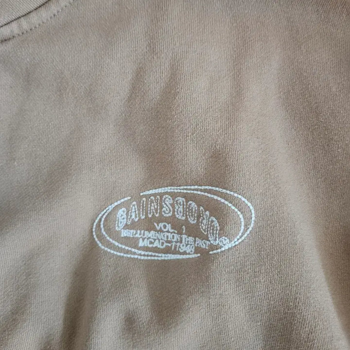 [BUNJANG] Gainsborough Color Blocking Half-Zip Sweatshirt / 게인스보로 기모 컬러웨이 배색 하프집업 맨투맨 티셔츠 베이지
