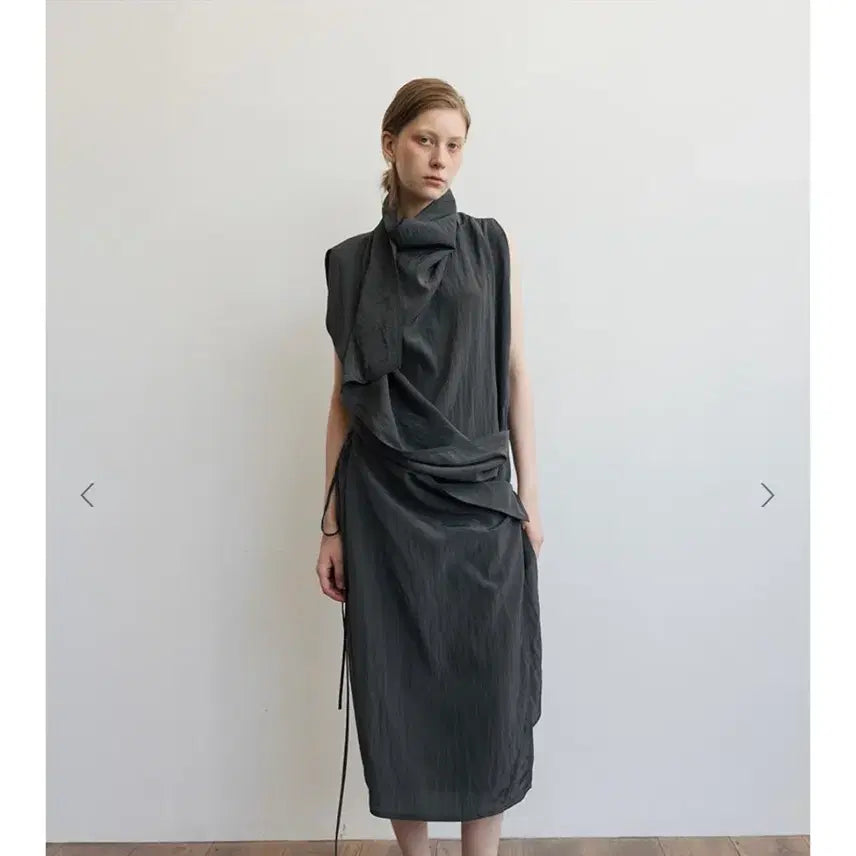[BUNJANG] LE17 Celia Wrap Dress / 르17 26ss celia wrap dress(새상품)