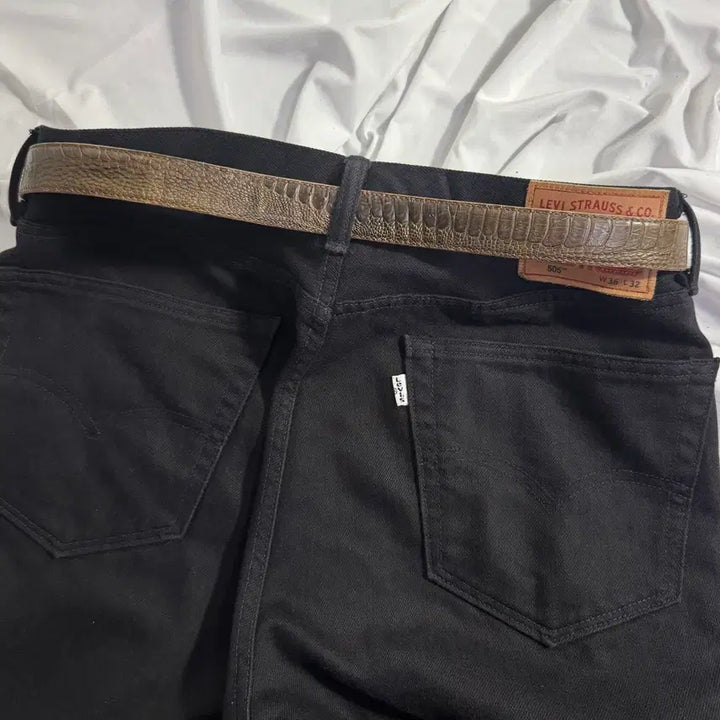 [BUNJANG] Kaiyo Ostrich Leather Belt / Kaiyo 오스트리치 레더 벨트 타조 가죽