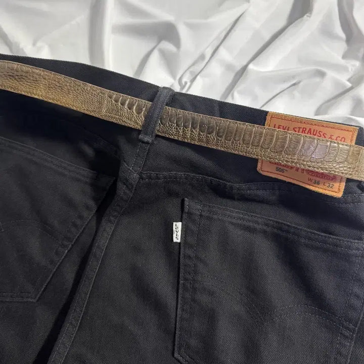 [BUNJANG] Kaiyo Ostrich Leather Belt / Kaiyo 오스트리치 레더 벨트 타조 가죽