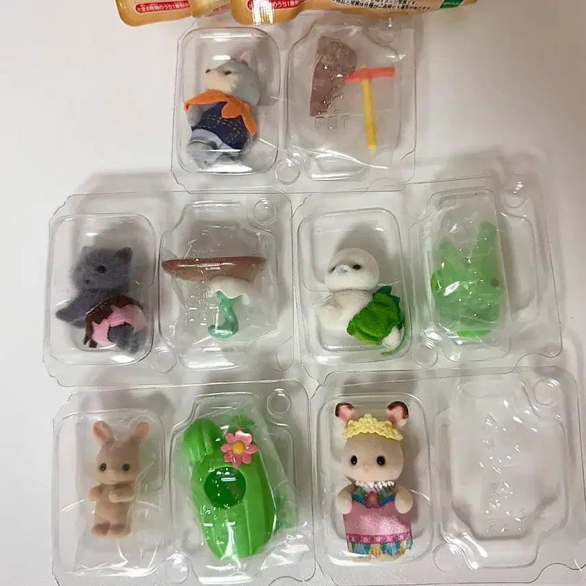 [SOLD OUT] 반택포)실바니안 어드벤처 블라인드백 악어,선인장 5종 일괄 미개봉
