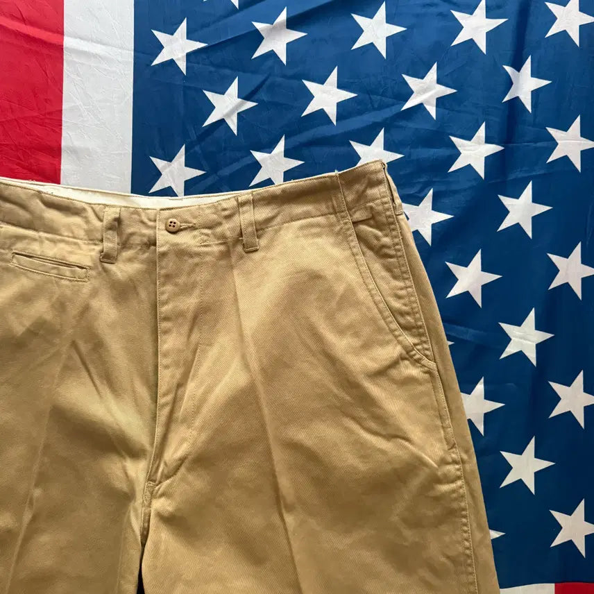 [BUNJANG] Cap Clothing Chino Officer Shorts / [34] 90s 캡클로딩 치노 오피서 반바지