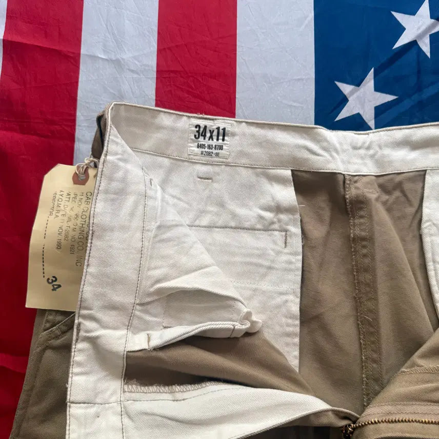 [BUNJANG] Cap Clothing Chino Officer Shorts / [34] 90s 캡클로딩 치노 오피서 반바지