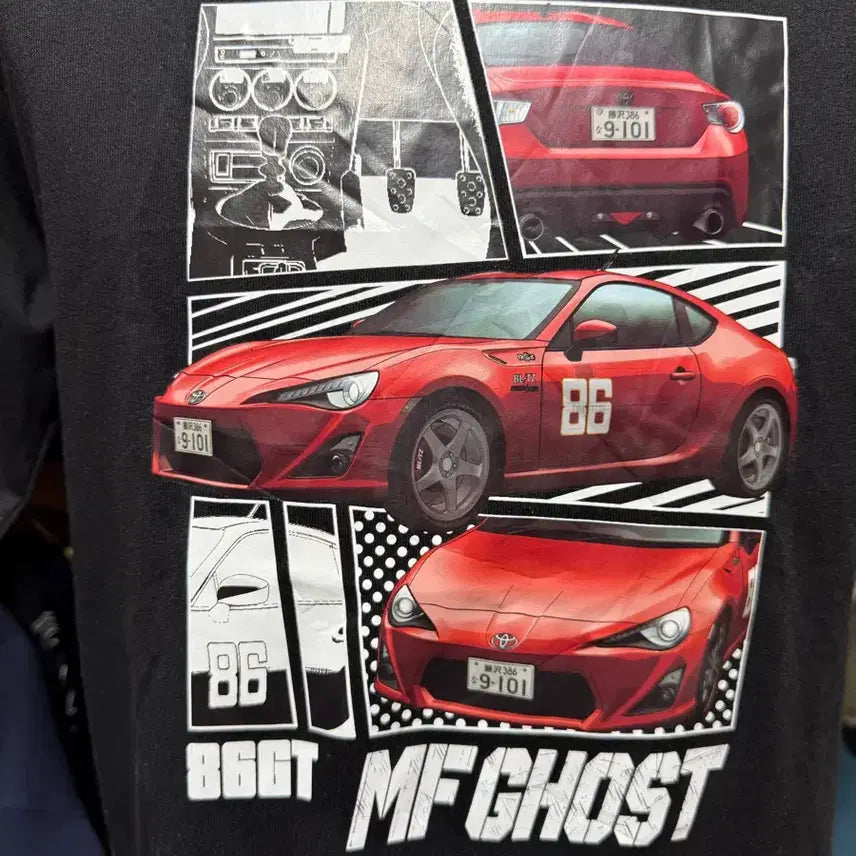 [BUNJANG] MF GHOST 86GT Graphic Short Sleeve T-shirt / [M] 새제품 MF GHOST 86GT 그래픽 반팔 티셔츠