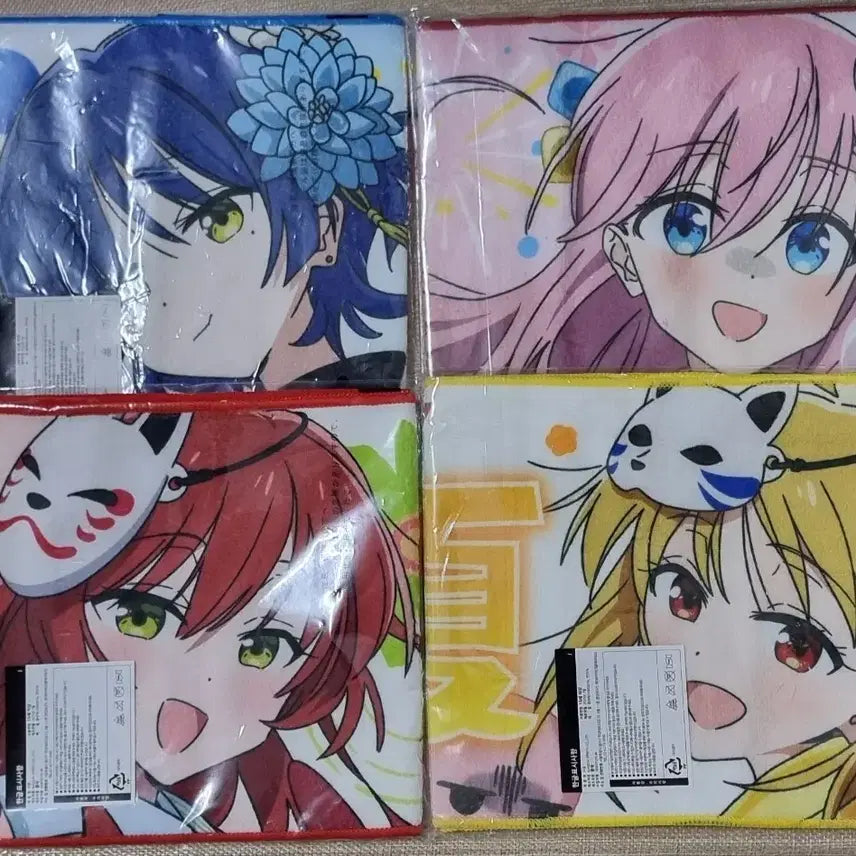 [BUNJANG] Bocchi the Rock! Lottery J Prize Big Towel Set / 봇치더락 제일복권 J상 빅 타올 4종 세트