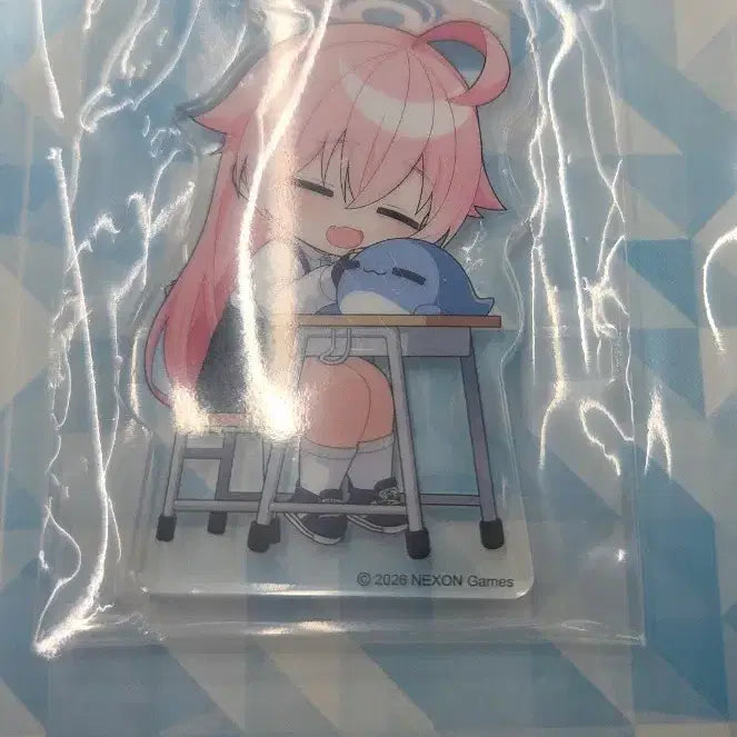 [BUNJANG] Blue Archive Animate Sega Hoshino Acrylic Keychain (Sealed) / 미개봉) 블루아카이브 애니메이트 세가 호시노 키링 키체인
