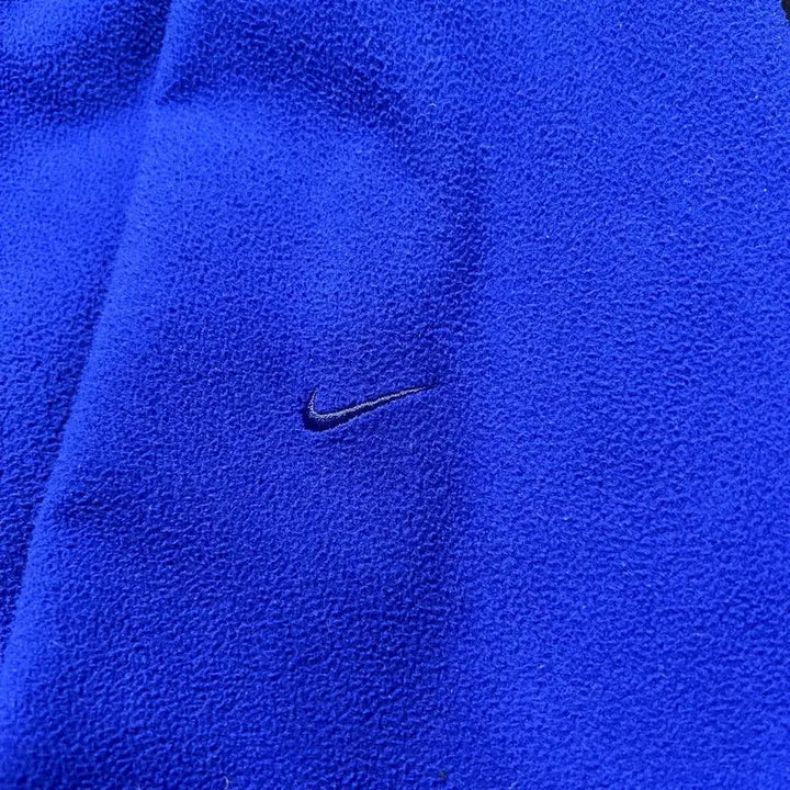 [BUNJANG] Nike 00s Old School Therma-Fit Fleece Zip-Up Jacket Blue L / 나이키 00s 올드스쿨 써마핏 플리스 집업 블루 L