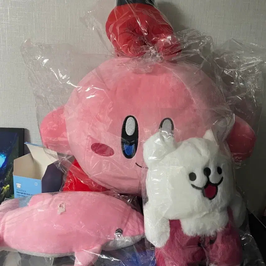 [BUNJANG] Kirby Among Us Dolphin Dog Plush Bundle / 커비 어몽어스 돌고래 강아지 인형 일괄
