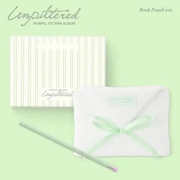 [SOLD OUT] 원필 솔로앨범 언필터드 북파우치 버전 판매(미개봉)