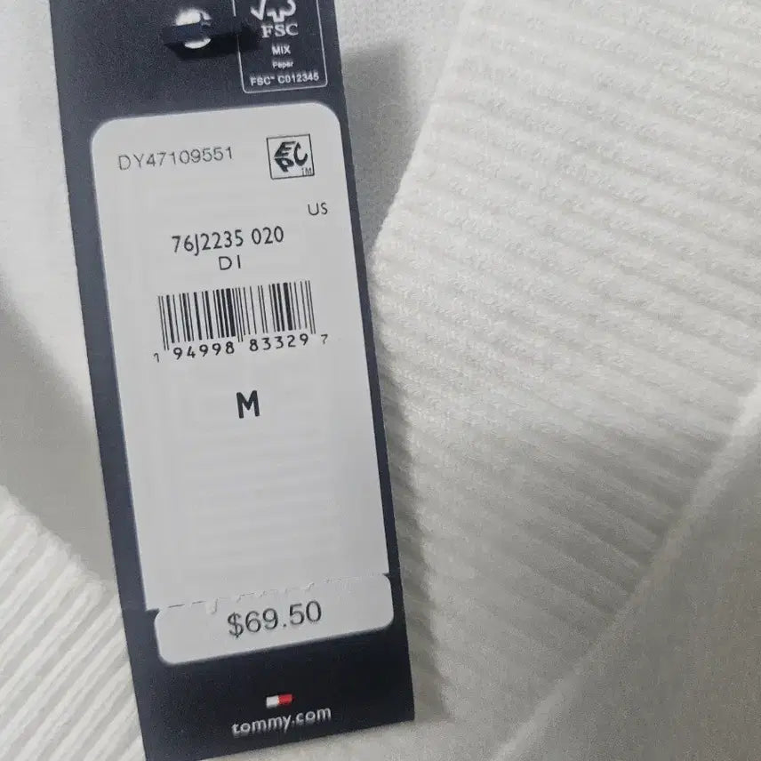 [SOLD OUT] 타미힐피거 V넥 니트 새상품
