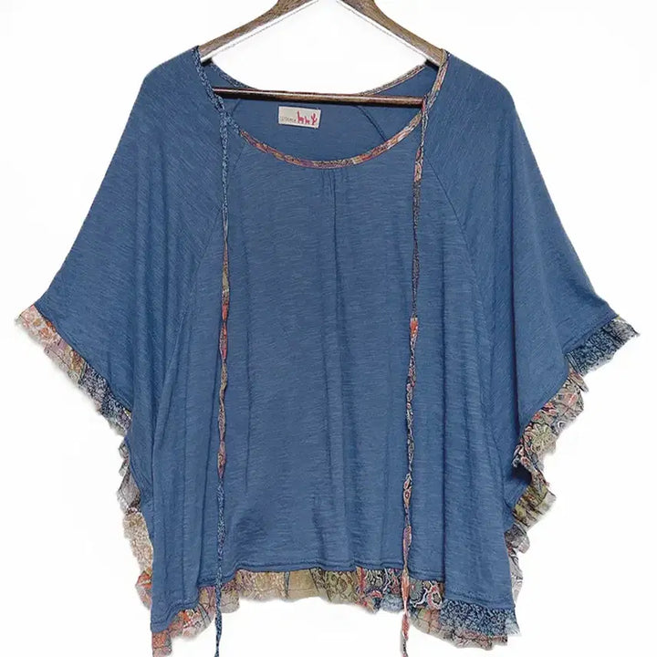 [BUNJANG] Titikaka Ethnic Halter Neck Top / 일본빈티지 티티카카 판쵸판초핏 에스닉홀터넥끈티 모리걸하구미룩갸루y2k히피