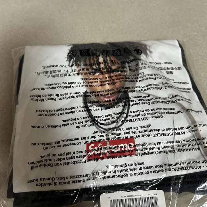 [BUNJANG] Supreme NBA YoungBoy Photo T-Shirt (Navy) / 슈프림 NBA YoungBoy 포토 티셔츠 네이비