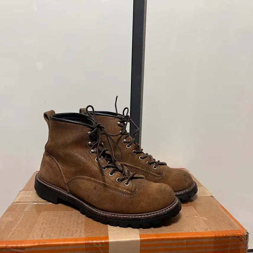 [BUNJANG] Red Wing Lineman Logger 2937 Boots / 레드윙 라인맨 러거 2937 d8.5